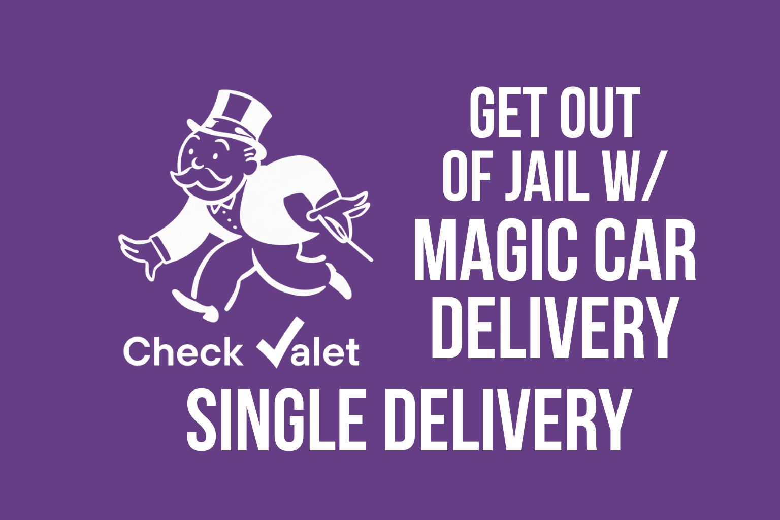 Single Delivery Check Valet gift card